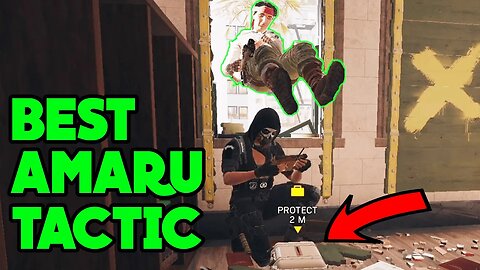 200 IQ Amaru Play - Rainbow Six Siege Gameplay