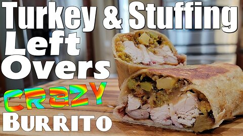 Holiday Leftovers Sandwich, Will it Burrito?