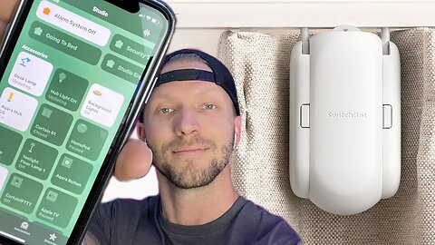 SwitchBot Curtains in HOMEKIT With Hoobs + GIVEAWAY!