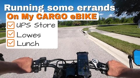 CARGO eBIKE As Car Replacement