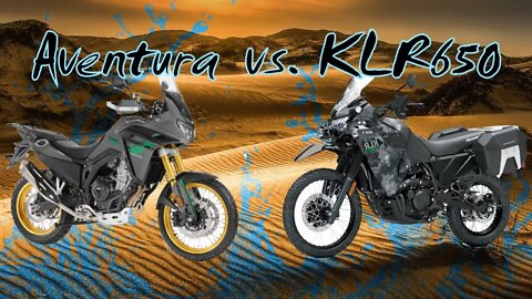 Rieju Aventura 500 vs the Kawasaki KLR650