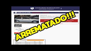 ARREMATEI UM CARRO POR R$ 4.600,00 NO LEILÃO JUDICIAL, TABELA FIPE R$ 15.500,00.