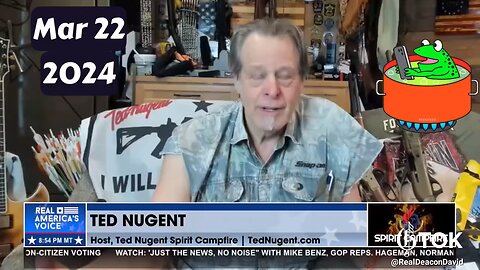 Uncle Ted Nugent BRUTAL TRUTH 👀 54sec Schumer Husband - “it’s Mike” - FoxNews - Obama Kenya