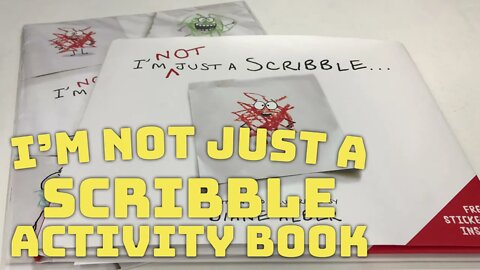 I'm NOT just a Scribble...Activity Booklet PLUS 228 Stickers by Diane Alber Review