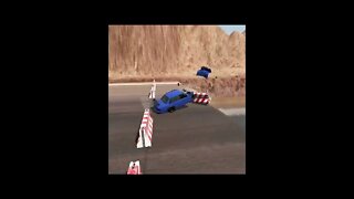 |MiniBeamNG/ Cars vs Concrete #05 - BeamNG.Drive #Shorts