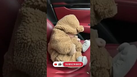Best cute baby sleeping at car 2022,Funny baby video viral, 2022, video 2022,#shorts #baby #cutebaby