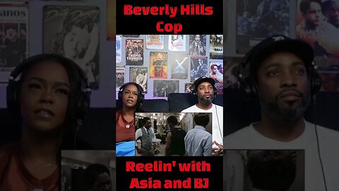 Beverly Hills Cop #shorts #ytshort #beverlyhillscop #movies #reaction | Asia and BJ