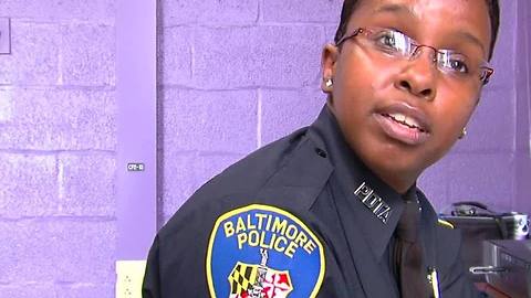 Sgt. Alicia White talks about her return to the Baltimore Police department