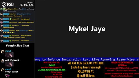 2024-01-25 07:00 EST - Patriots Soapbox AM: with MykelJaye, SkyeBreeze