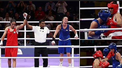Defiant Imane Khelif screams 'I am a woman' as tearful Olympic boxer wins quarter final