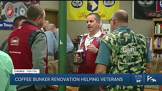 Coffee Bunker Renovation Helping Veterans