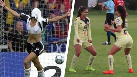 When the woman plays football 🤦🏻 incredible fails 🤣