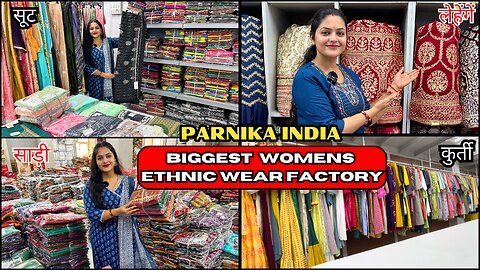 women's wear collection | biggest factory | parnika india |