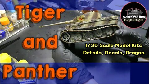 Tiger and Panther, Details, Decals, Dragon, 1/35 Scale Model Kits