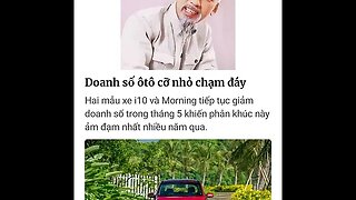 "BẤT NGỜ" - "DOANH SỐ Ô TÔ CỠ NHỎ CHẠM ĐÁY" #shorts