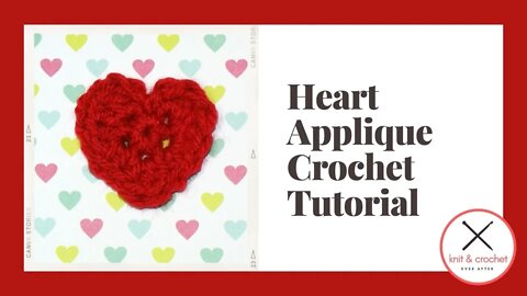 Heart Applique With Bonus Chart Reading Tutorial