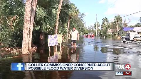 Collier Commissioner concerned about possible flood water diversion