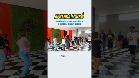 Como Fazer As Bases Frontal e Aberta Da Dama E Do Cavaleiro No Forró #shorts #forró #iaeforró