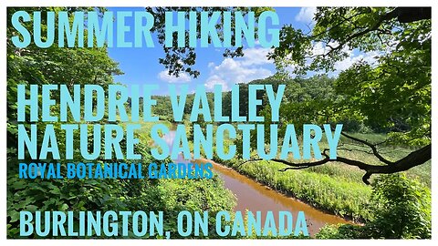 Hendrie Valley Nature Sanctuary |RBG | Trails, Forest, Marsh & Wildlife |Hiking | Burlington, ON🇨🇦