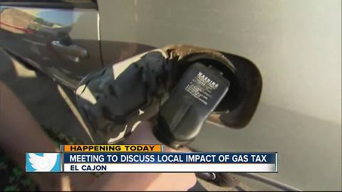 Gas tax opponents to discuss San Diego impact