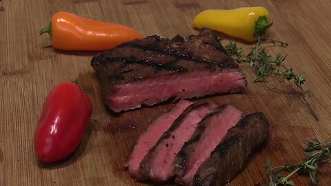 Grilled Flat Iron Steak - Lobel's New York Marinade Review
