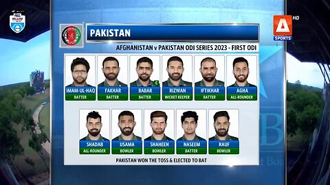 Pakistan VS Afghanistan ODI international Match Highlight