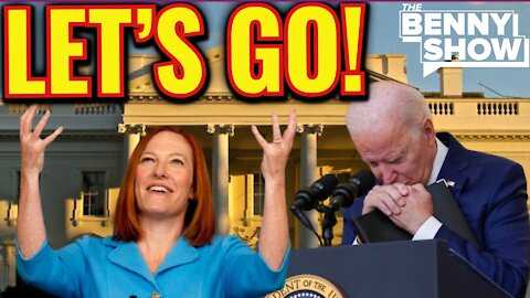 Psaki Asked About "Let's Go Brandon" Her Blood Turns To Molten Lava 🔥😂