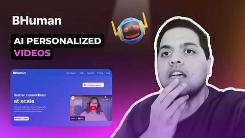 Bhuman AI Review 🤖 | AI Personalized Videos | Best Vidyard & Potion Alternative 🔥