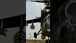 Russia's BAD ASS attack helicopter the Mi24 Hind