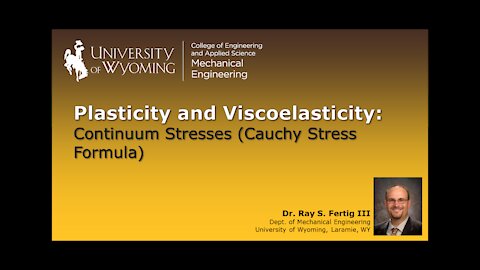 Continuum Stresses - Cauchy Stress Formula