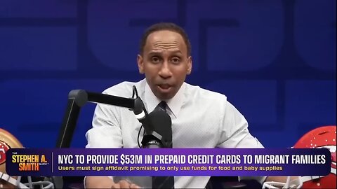 Stephen A Smith GOES OFF On $53 Million For Illegals