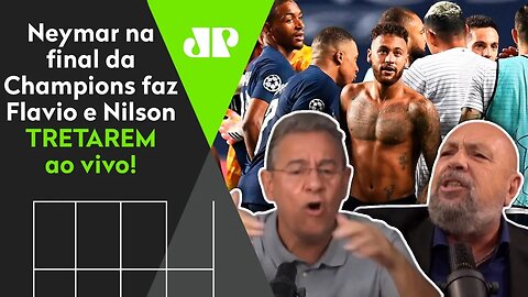 "CHUPA! Isso é INVEJA do Neymar!" Debate sobre PSG passa de TODOS os limites!