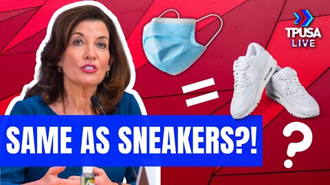 NY GOV. JUSTIFIES MASKING KIDS BY COMPARING IT TO WEARING SNEAKERS IN SCHOOL