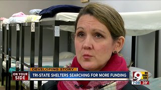 Homeless shelters underfunded as cold sets in