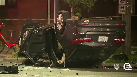 Woman dies after police say stolen KIA crashes into car in Old Brooklyn