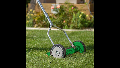 Lawn Mower on Rope _ Lawn Mowing Hack