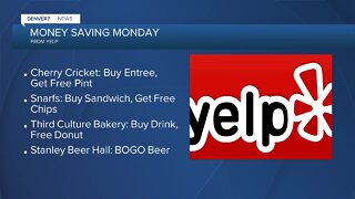 Money Saving Monday: Yelp freebies