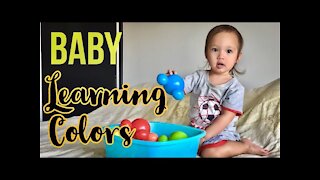 Baby Learning Colors