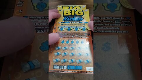 BIG Riches Lottery Ticket Test!