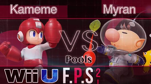 DNG|Kameme (Mega Man) vs. Myran (Olimar) - Wii U Pools - FPS2