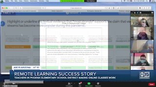 Remote learning success story