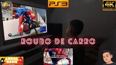Homem Aranha 2 de PS3 (Roubo de carro)