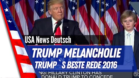 Trump Melancholie Donald Trumps beste Rede 2016 die ihn zum Präsidenten gemacht hat!