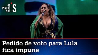 Promotor arquiva investigação de show de Daniela Mercury com apoio a Lula