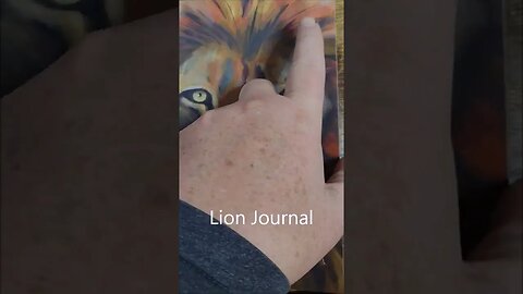 Lion Journal #lowcontentbooks