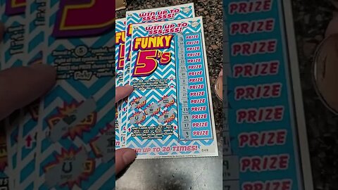 Funky Lottery Ticket Scratch Offs!