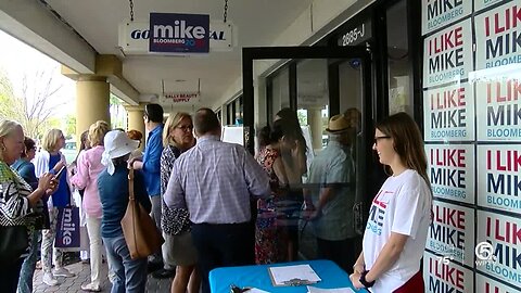 Michael Bloomberg opens campaign office in West Palm Beach