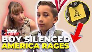 BREAKING: Child Patriot Shamed, School Punishes 12yo for Daring to Be Patriotic