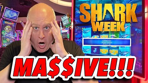 SHARK WEEK is One of the MOST EXCITING Slots to Play! 🦈 Nonstop WINS!