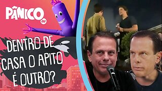 E AÍ, ROLOU? O PÂNICO QUESTIONA DORIA SOBRE FESTA CLANDESTINA DE SEU FILHO